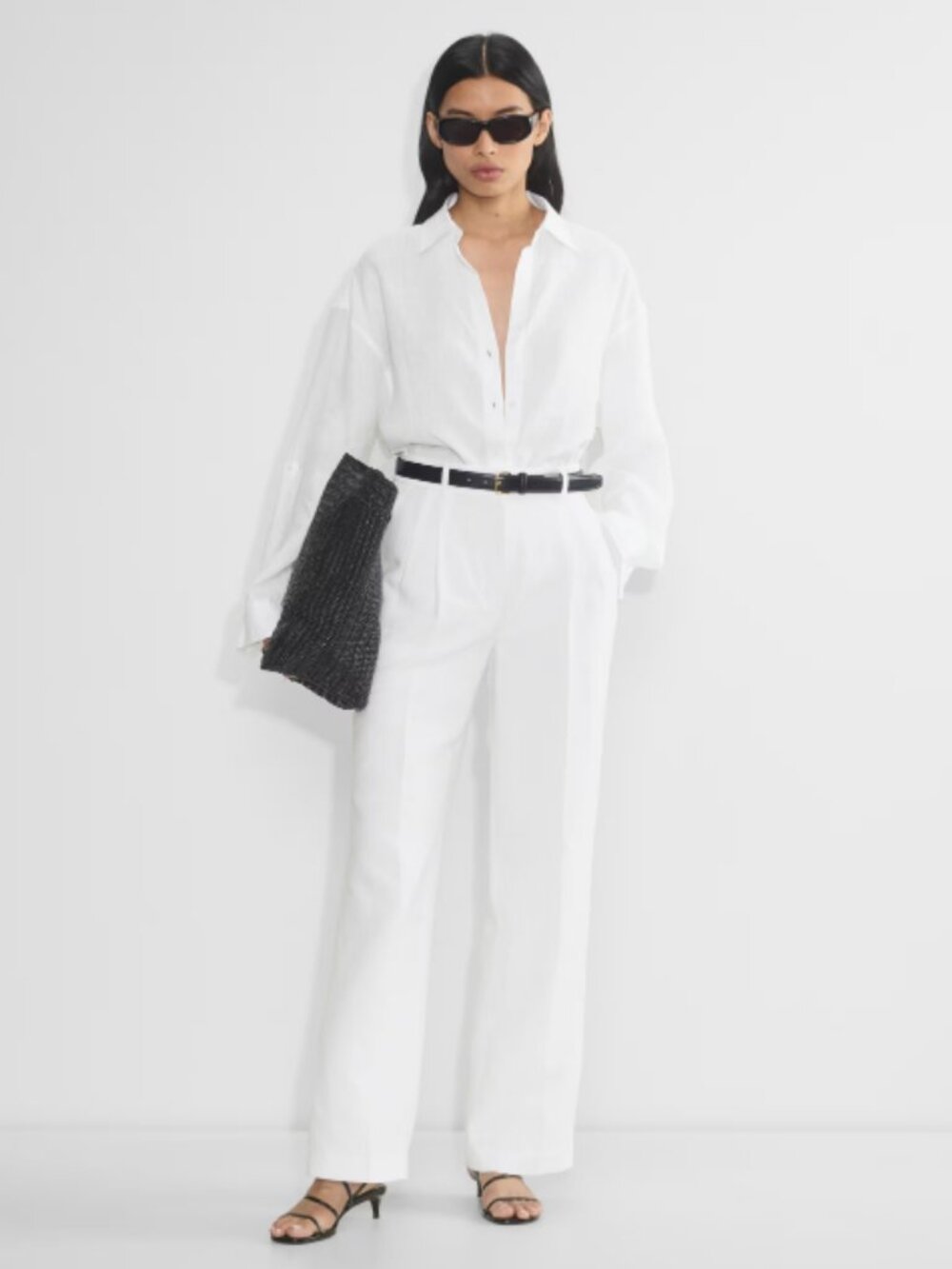 Aritzia Linen Effortless Pants